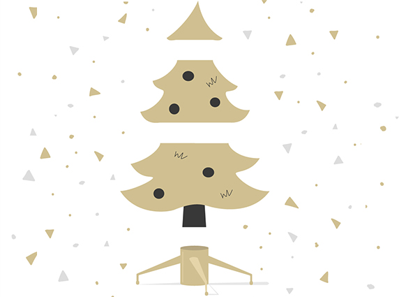 Combien de pièces possèdent des arbres de Noël artificiels ?